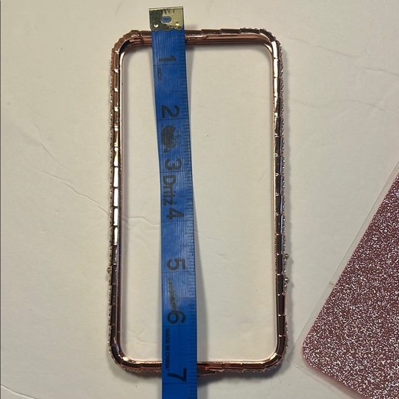 Glittery Rose Gold Phone Case - Picture 5 of 11